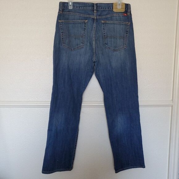 Lucky Brand Jeans Mens 32x30 Medium Wash Mid Rise 429 Classic Straight - Picture 13 of 16